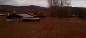 Barn in Southern Germany with solar panels
