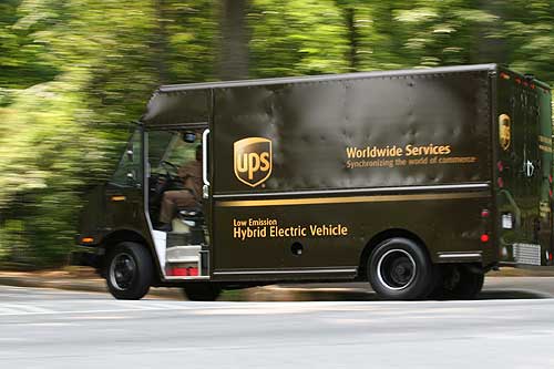 A Hybrid-Electric UPS Delivery Vehicle